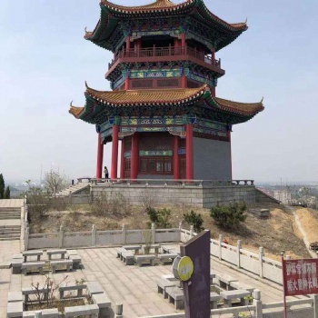 古建門樓|仿古祠堂|仿古寺廟 湖北黃石藍禾園林古建