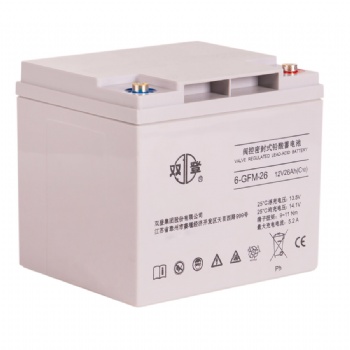 供應(yīng)雙登蓄電池6-GFM-26原裝12V26AH江蘇總代理現(xiàn)貨