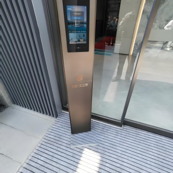 小區(qū)不銹鋼全新樓宇對講立柱