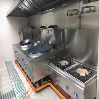 武漢唐閣酒店酒樓學(xué)校工廠食堂廚房設(shè)備清洗油煙管道油煙機(jī)