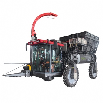華璽4QZ-1 自走式玉米青儲(chǔ)機(jī)高架玉米去父本青貯機(jī)廠家